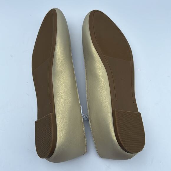 Old Navy Women’s Gold  Soft Ballet Flat Sz 10 - Picture 7 of 11